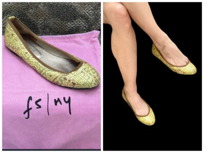 French Sole New York FS/NY Olivia Woven Wicker  Slip On Ballet flats 8.5 - Image 1 of 4