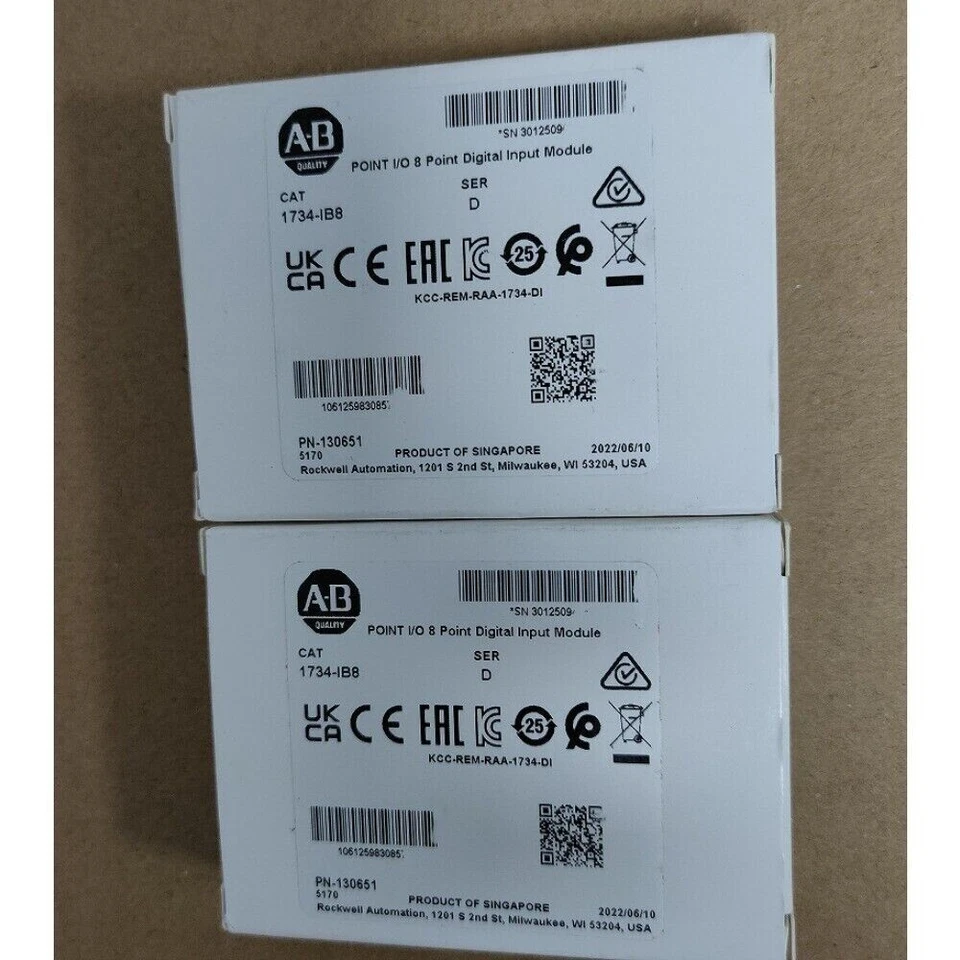 Allen-Bradley 1734-IB8 AB 8Point Digital Input Module 1734IB8 NEW factory Sealed