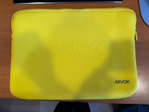ARVOK Yellow Laptop Sleeve/Thin Case - fits 15-16" - water resistant - Afbeelding 1 van 1