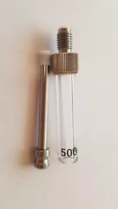 TECAN Cavro Syringe 0.5 ml, 500 ul ( flat type) - Picture 1 of 3