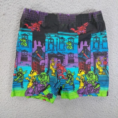Pantalones Cortos Vintage Looney Tunes Bugs Bunny Sylvester Niño Pequeño Juvenil Talla 3T Años 90 Nuevo de Lote Antiguo Foto 1 de 4