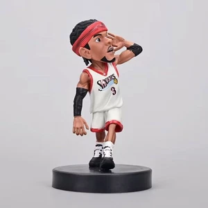 Allen Iverson 76ers Allen Iverson #3 NBA Action Figure Toy Model Doll - Picture 1 of 6