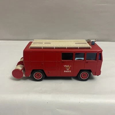 Camión de bomberos Solido 375 Fourgon Mixte 1:55 'Ville De Paris' Berliet Gak 17 Foto 1 de 4