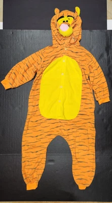 Мальчики девочек средний 8-10 тигр цельный пижама костюм Винни-Пух - Изображение 1 из 4