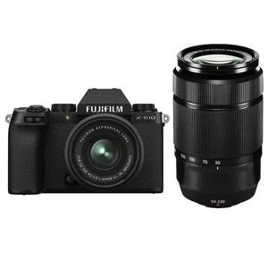 Fujifilm X-S10 Double Zoom Lens Kit 15-45Mm 50-230Mm Black - Picture 1 of 6