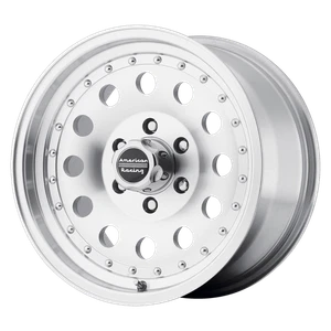 15x7 American Racing AR62 OUTLAW II Machined Wheel 5x5.5 (-6mm) - Picture 1 of 5