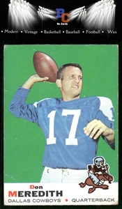 1969 Topps #75 Don Meredith - Imagen 1 de 2