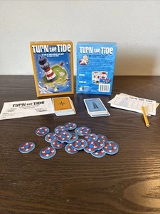 Juego de Cartas Turn The Tide de Gamewright 100% Completo 2004 Raro Divertido Juego - Imagen 1 de 9