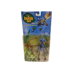 DISNEY PIXAR A BUG'S LIFE BUG Action Figure Warrior Flik Mattel Vintage 1998 M9 - Picture 1 of 5