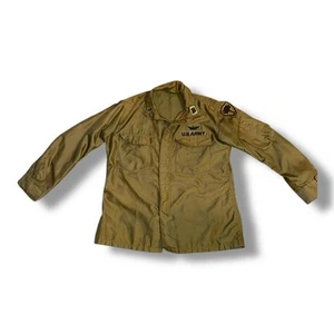 Vietnamkrieg frühes schräges Taschenhemd Flieger heißes Wetter Hemd Medium - Bild 1 von 7