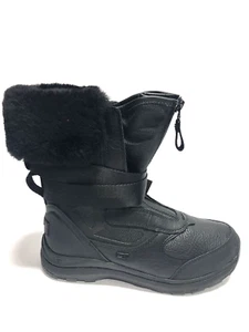 UGG Women’s Tahoe, Black Waterproof Winter Boots, Size 6M - Picture 1 of 6