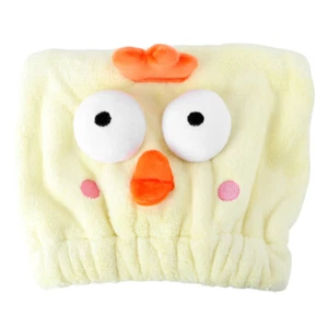 Hand Towel Hair Towel Wrap Microfiber Hair Towel Elastic Bath Dryer Caps - Picture 1 of 12