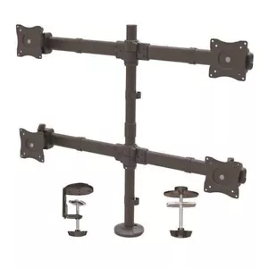StarTech ARMQUAD Quad Monitor Arm Adj Arti Desk Stand Clamp ERGO VESA for 4x 27" - Picture 1 of 7