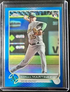 Adrian Martinez - 2022 Topps Chrome #USC99 (RC) , BLUE /199 - Picture 1 of 3