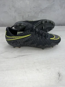 Nike Hypervenom Phinish FG Black Volt Reflective Football Soccer Cleats Elite - Picture 1 of 14