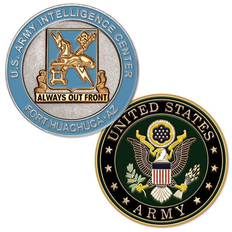 NEW U.S. Army Intelligence Center, Fort Huachuca, AZ Challenge Coin - Image 1 of 1
