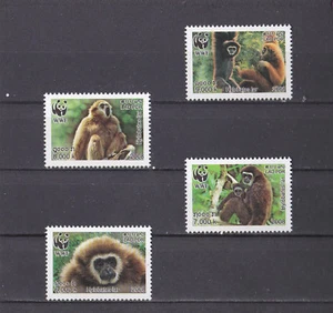 E1200 - Laos 2008 - MNH - Apen/Monkeys/Affen (WWF/WNF) - Picture 1 of 1