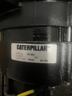 Caterpillar 24v Reman Alternator 0R3653 — 第 1/4 张图片