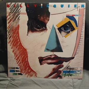 Billy Squier. Signs Of Life. NM- Vinyl LP. 1984 Original Sterling. EX Cover. - Picture 1 of 4