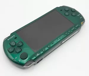 PSP 3000 Spirited Green SG Console only No Battery Playstation Japanese Used - Picture 1 of 2