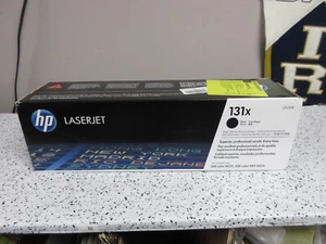 HP 131X Black LaserJet Toner Cartridge CF210X High-Yield (New in Sealed Box) - Picture 1 of 6
