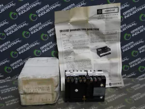 NEW General Electric CR122AD06341AA Pneumatic Time Delay Relay 300VAC 10A 125VDC - Picture 1 of 6