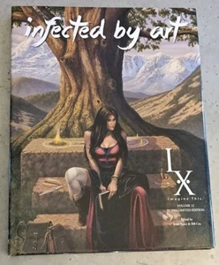 Infected By Art Vol #9 - KICKSTARTER Cover H.C mit Schutzumschlag - Bild 1 von 3