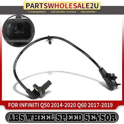 Sensor de velocidad de rueda ABS conductor trasero para Infiniti Q50 2014-2020 Q60 2017-2019 Foto 1 de 4