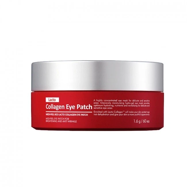 MEDI-PEEL RED LACTO COLLAGEN EYE PATCH, Koreanische Kosmetik, Kbeauty, Probe
