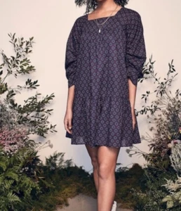 Happy X Nature Kate Hudson Luna Purple Lunar Dress Size XS - Picture 1 of 13