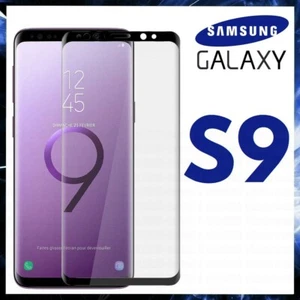 PELLICOLA VETRO TEMPERATO CURVO 9D PER SAMSUNG GALAXY S9 Protezione S 9 SM-G960F - Zdjęcie 1 z 2
