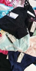 10 x Womens Assorted Design Underwear Briefs Panties - Picture 1 of 9