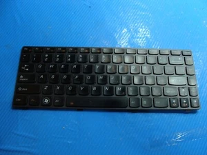 Lenovo IdeaPad Y480 14" Genuine Laptop US Backlit Keyboard MP-11G5 25205468 - Picture 1 of 3