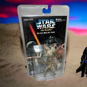 Star Wars Die Cast Metal Key Chain Luke Skywalker Playco Toys NIB - Picture 1 of 4