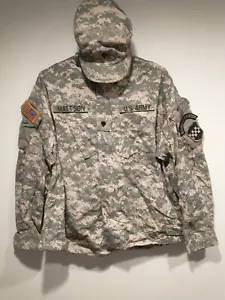 Vintage US Army Military Jacke Medic Patches Digicamo Grün X Large - Regular Mütze - Bild 1 von 12