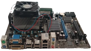SCHEDA MADRE MSI MS-7641 VER:3.0, CPU ATHLON II X2 250 3 GHz - 8 GB RAM DDR3 - Imagen 1 de 9