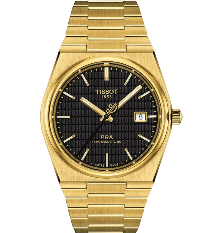 Unused TISSOT PRX Powermatic T137.407.33.051.00 Black PVD Men Watch in Box - image 1 of 1