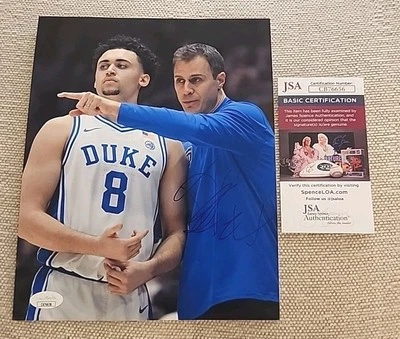 DARREN HARRIS SIGNED 8X10 PHOTO DUKE BLUE DEVILS JSA AUTHENTICATED #CB76656 - Image 1 of 3