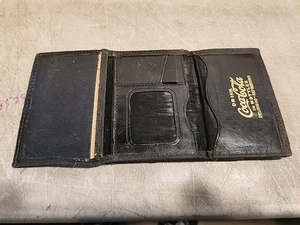 Vintage Original 1940s Coca-Cola Leather Wallet Delicious & Refreshing - Picture 1 of 9