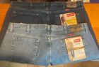 NWT/LOT OF 2 / Wrangler Relaxed Fit Jeans Light Blue & Dark Blue Size 42X30