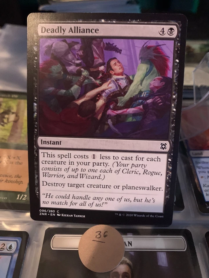 Magic the Gathering (mtg): ZNR: Deadly Alliance - Image 1 of 1