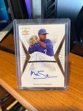 2012 Leaf Ultimate Draft Base Marcus Stroman #BA-MS1 Auto
