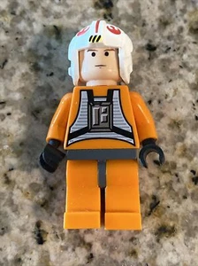 LEGO Minifigure Luke Skywalker sw0090 Star Wars Pilota - Foto 1 di 2