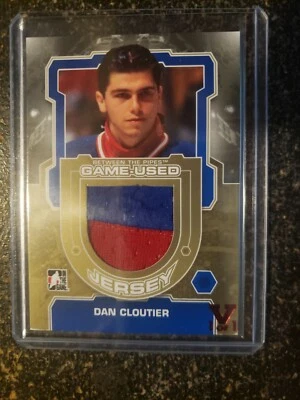 2012-13 Between the Pipes DAN CLOUTIER Game Used JSY GOLD /10 # M12 Vault 1/1!!! - Image 1 of 2