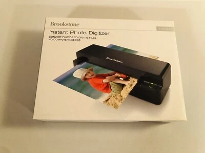 NEW Brookstone Instant Photo Digitizer No Computer Needed  - Image 1 of 4