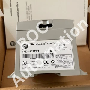 New Allen Bradley 1762-L24AWA Ser C Rev G FRN10 MicroLogix 1200 Controller - Picture 1 of 3