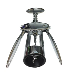 VIP Selection Heavy Duty Stainless Steel Wine Bottle Wing Corkscrew Opener - NEW - Picture 1 of 2