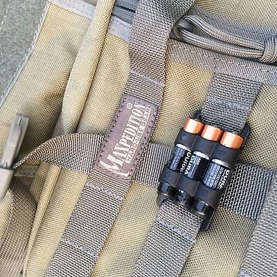 Spare Battery Holder AAA for Headlamp Etc. Extra Batteries at the Ready 2 Pack!