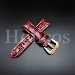 20-26 MM Leather Alligator Watch Band Strap Fits for Invicta Over Size Pro Diver - Picture 1 of 65