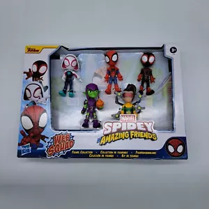 Marvel Spidey and His Amazing Friends Web Squad 5 Action Figure Collection - Picture 1 of 7